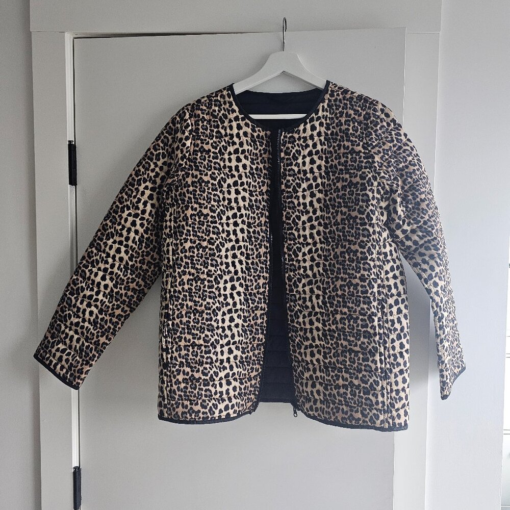 Leopard print jacket
